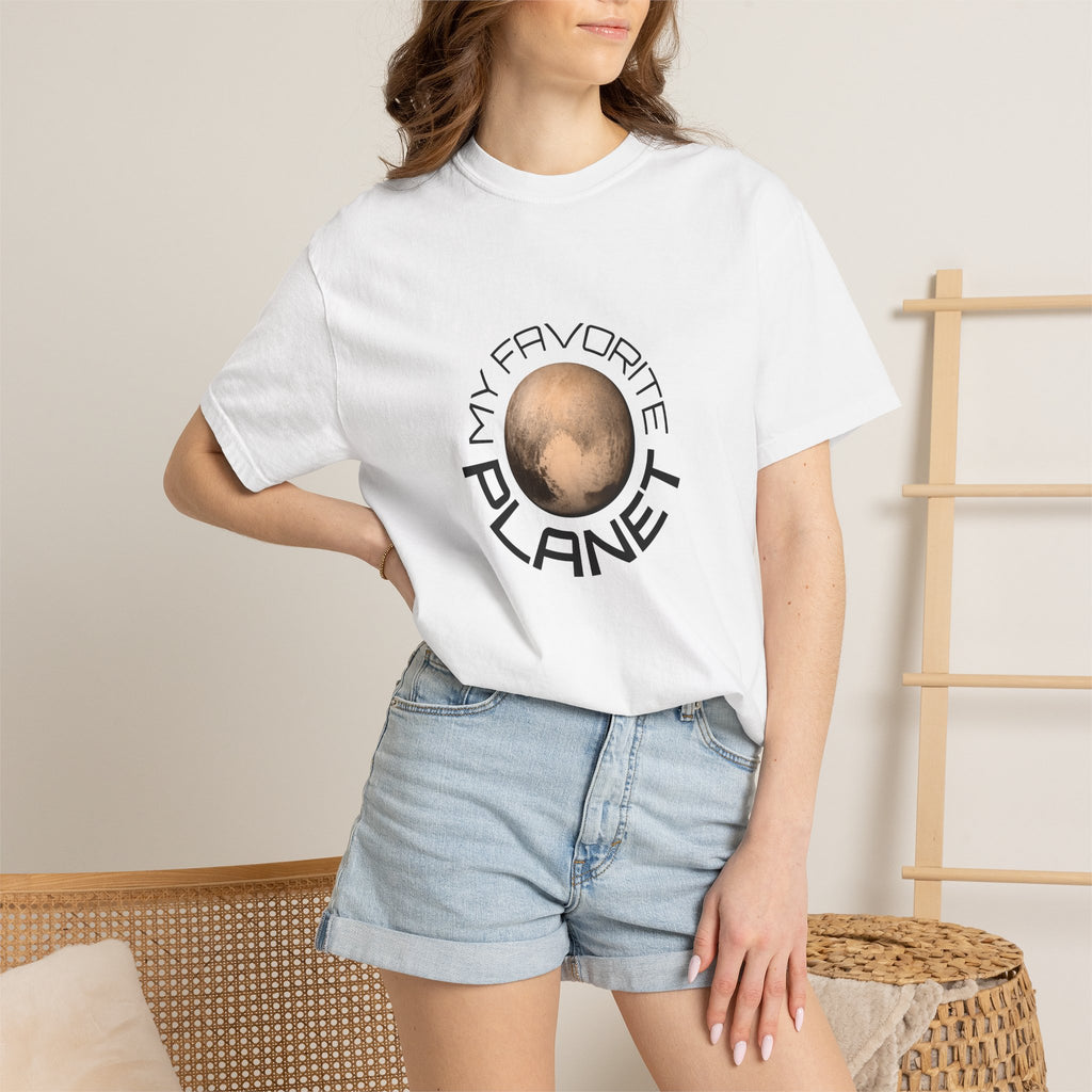 My Favorite Planet T-Shirt — Mars Graphic Tee