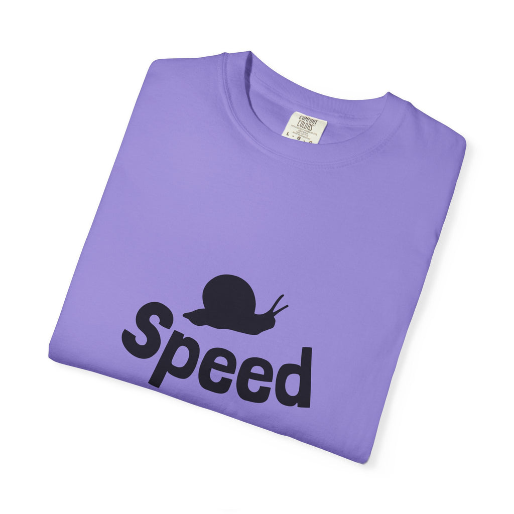 Speed Snail T-Shirt — Funny Slowpoke Graphic Tee