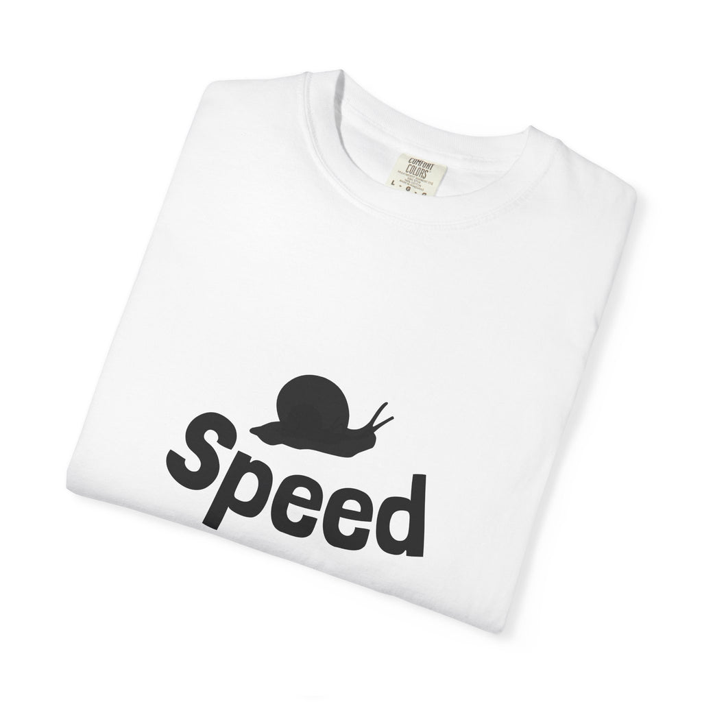 Speed Snail T-Shirt — Funny Slowpoke Graphic Tee