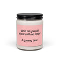 Gummy Bear Joke Soy Candle — 9oz Scented Jar Gift