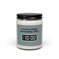 Morning Alarm Digital Clock Scented Soy Candle — 9oz Wake-Up Gift Candle