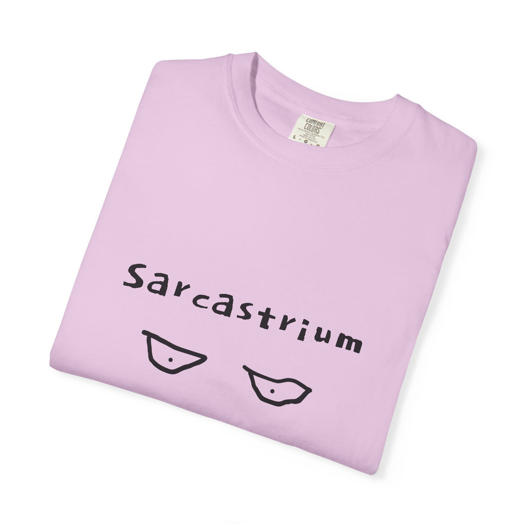 Sarcastrium World Tour T-Shirt — Funny Sarcastic Face Tee