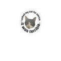 Kiss-Cut Sticker — “I Asked My Cat for Advice. I Was Terrible.” Funny Cat Decal
