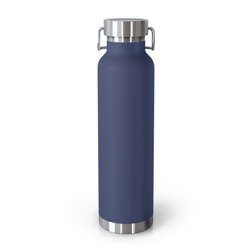 Hydrate or Die-drate 22oz Copper Vacuum Bottle — Insulated Stainless Steel Water Bottle