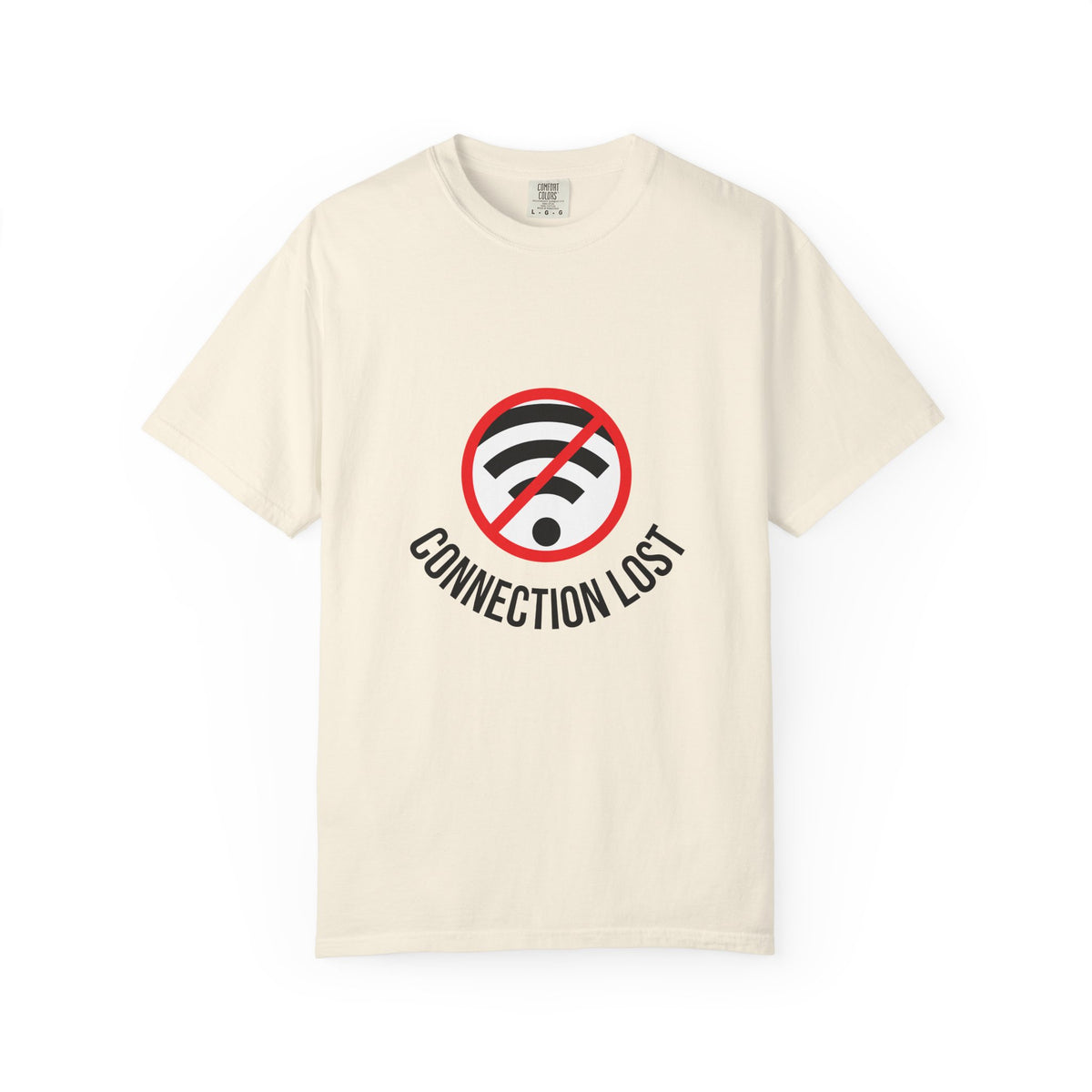 Connection Lost T-Shirt — Retro No WiFi Graphic Tee