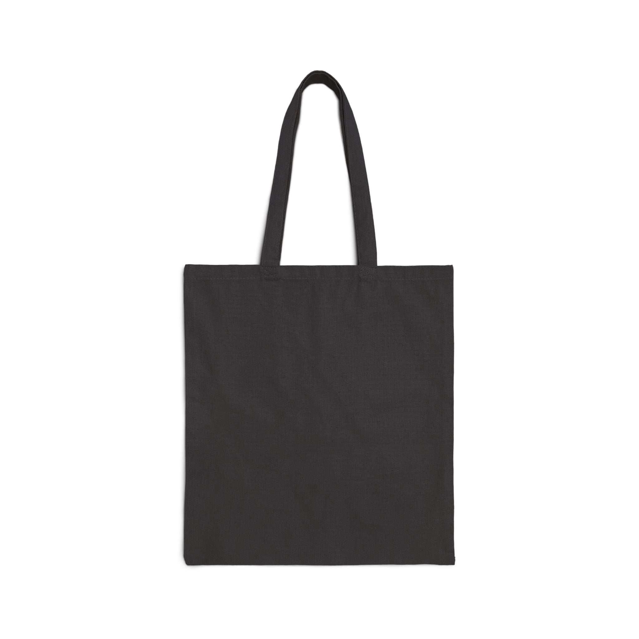 Canvas Tote Bag — Funny "Chicken and Egg" Quote Grocery Tote