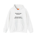Hoodie — “Why don’t eggs tell jokes? Because they’d crack each other up.” Funny Egg Pun Pullover