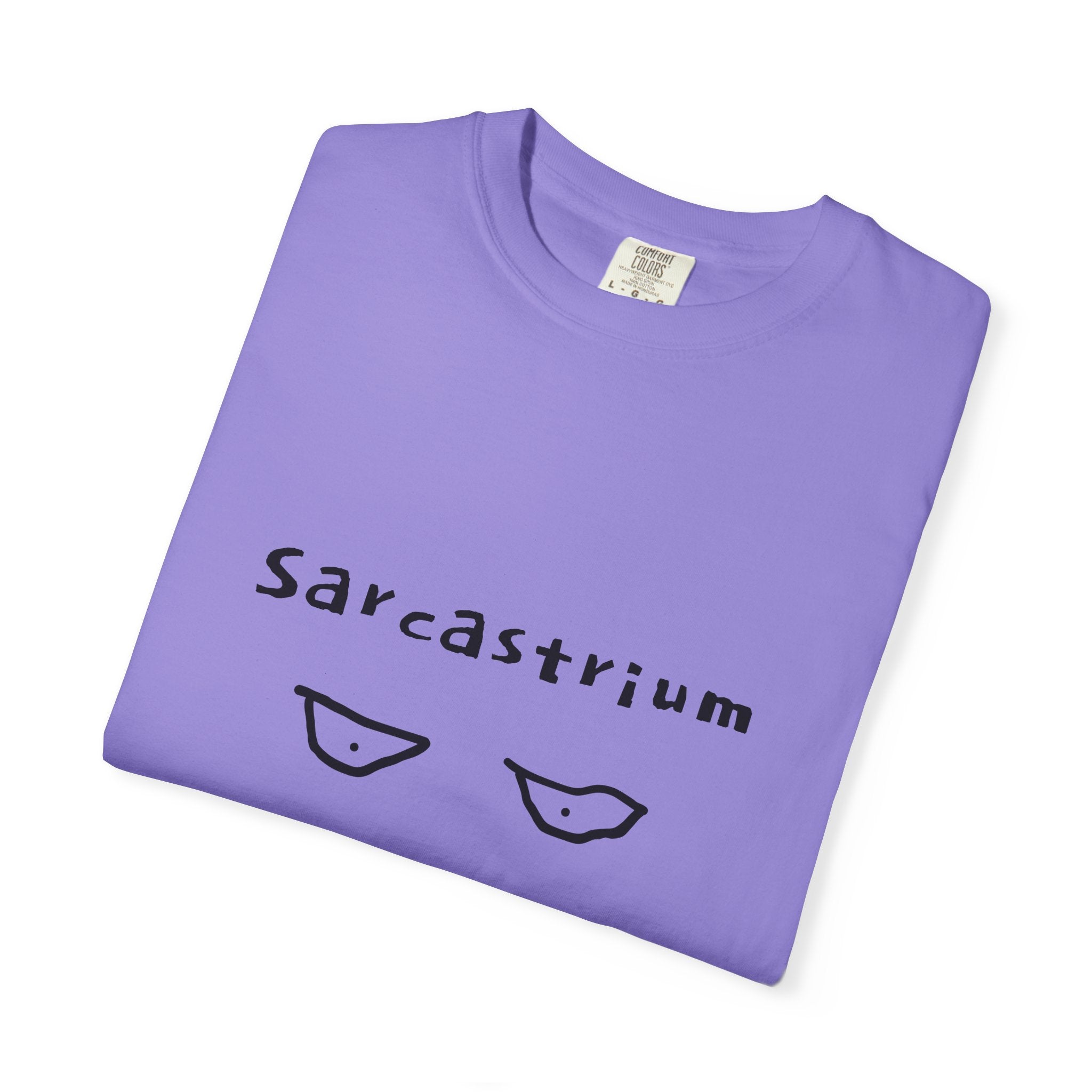 Sarcastrium World Tour T-Shirt — Funny Sarcastic Face Tee