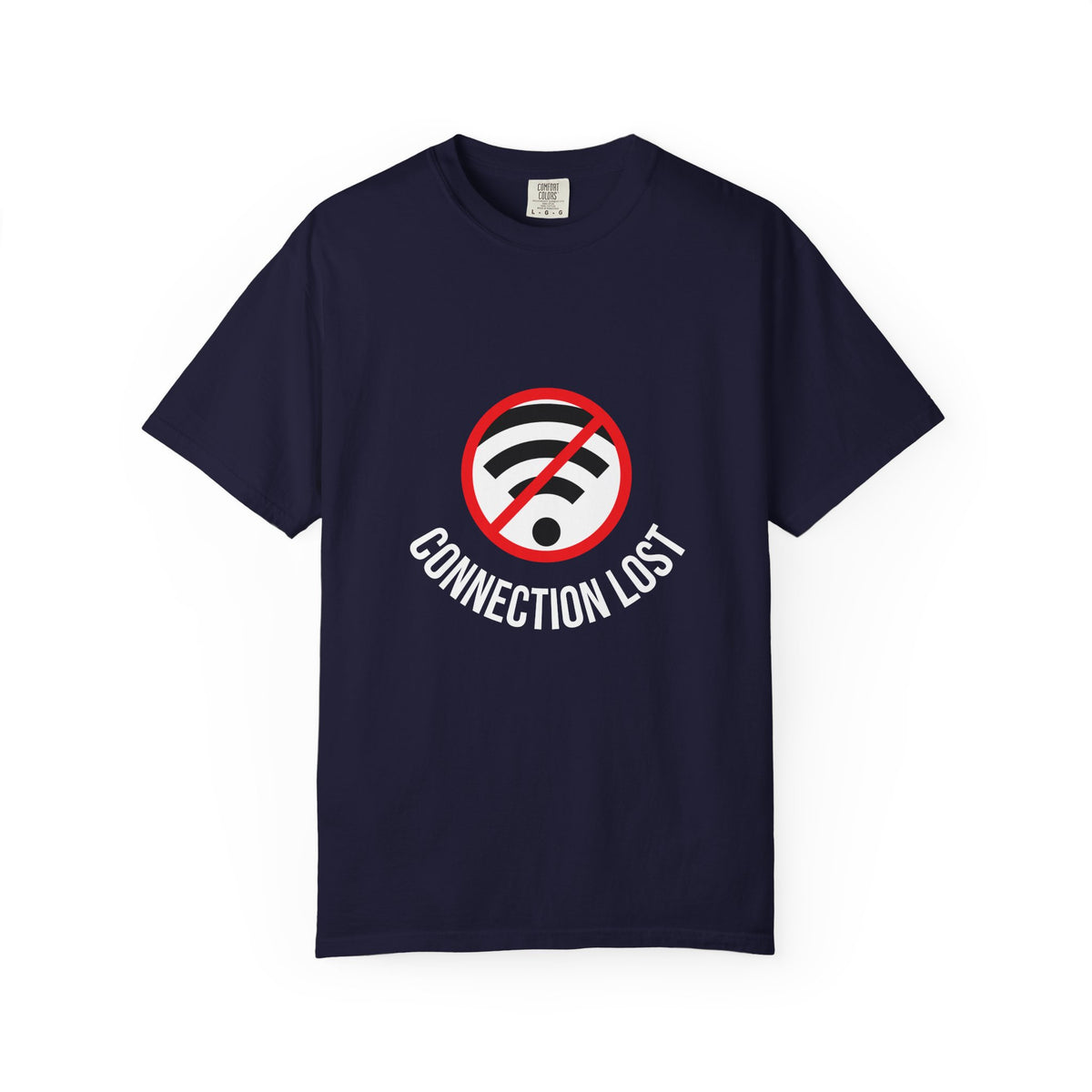 Connection Lost T-Shirt — Retro No WiFi Graphic Tee