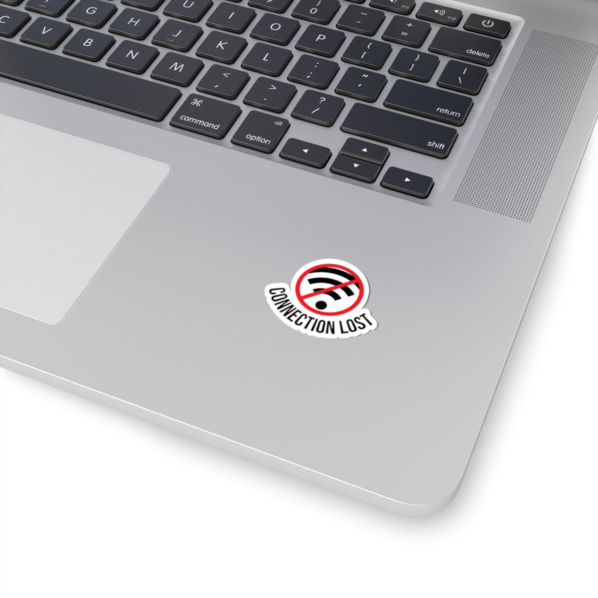 Connection Lost Sticker — No WiFi Laptop Decal