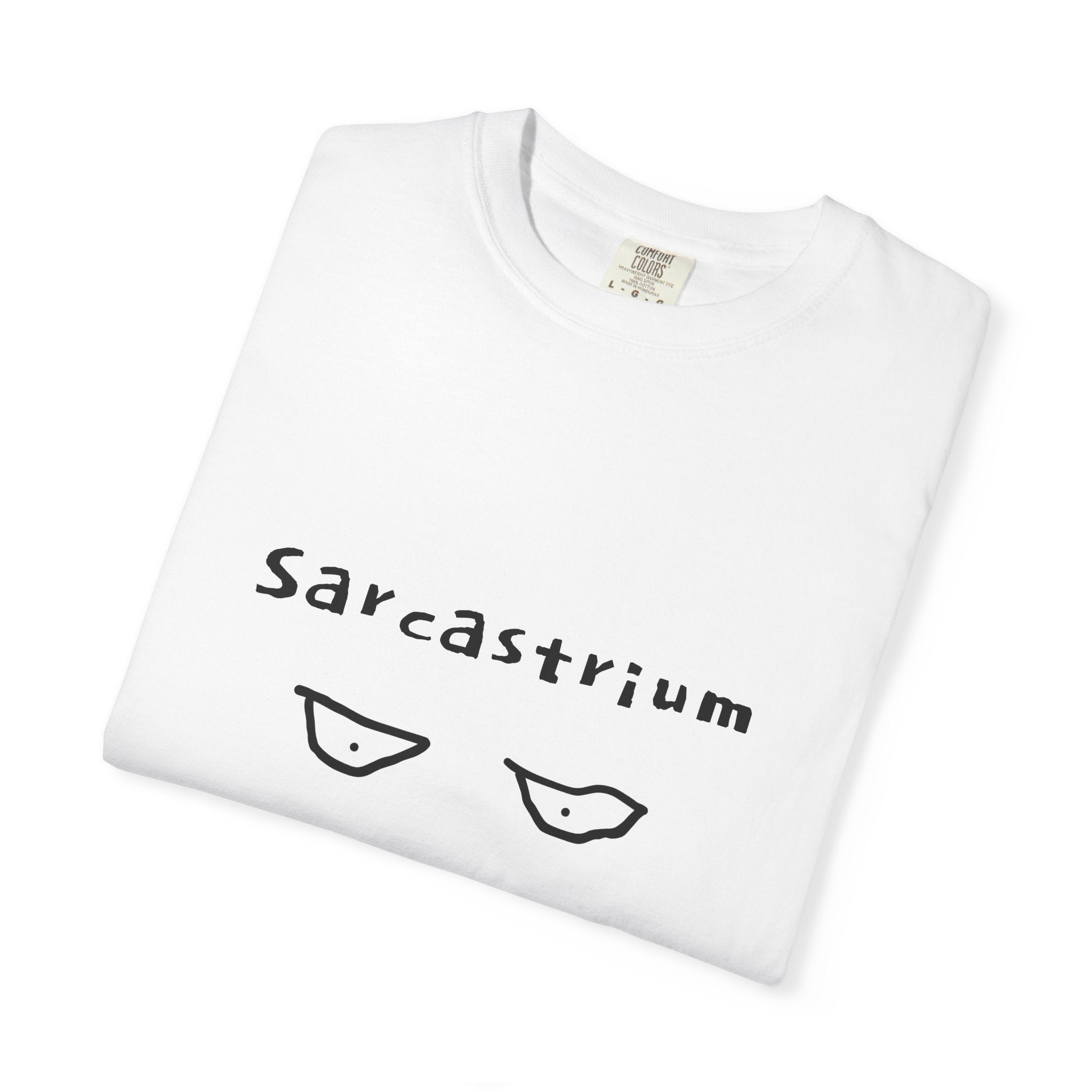 Sarcastrium World Tour T-Shirt — Funny Sarcastic Face Tee
