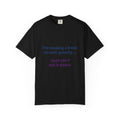 Humor Book Lovers T-Shirt — “I’m reading a book on anti-gravity… I just can’t put it down.”