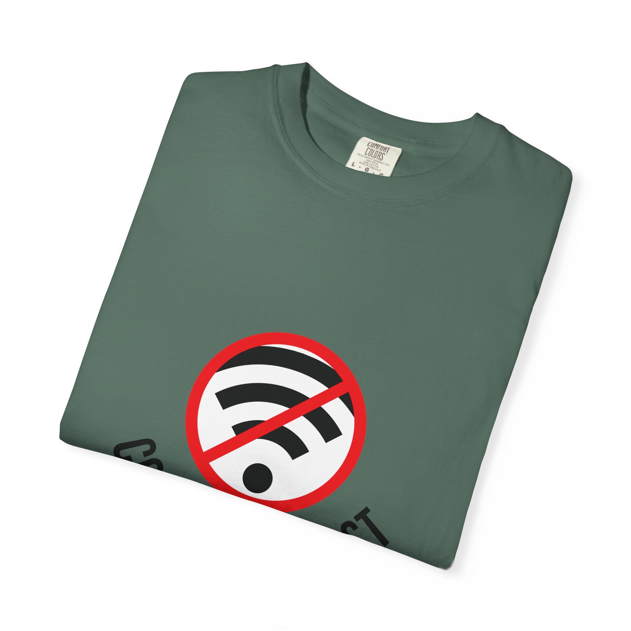 Connection Lost T-Shirt — Retro No WiFi Graphic Tee