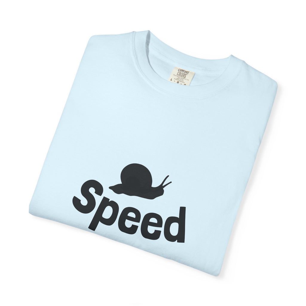 Speed Snail T-Shirt — Funny Slowpoke Graphic Tee