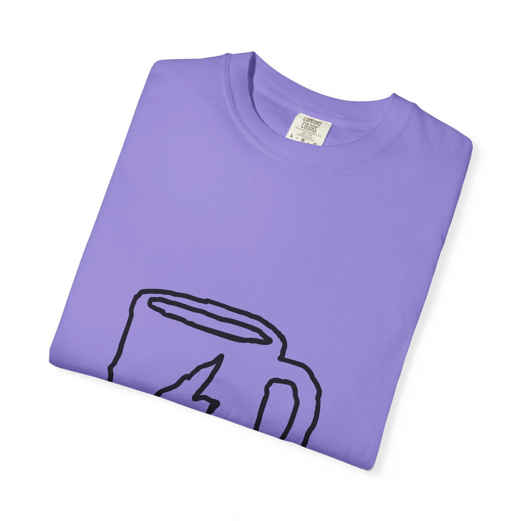 Coffee Bolt T-Shirt — Minimal Hand-Drawn Mug Graphic