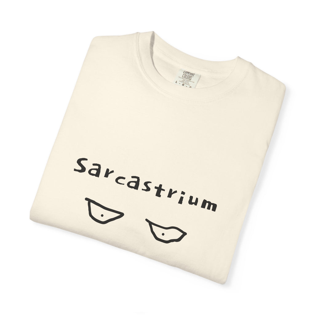 Sarcastrium World Tour T-Shirt — Funny Sarcastic Face Tee