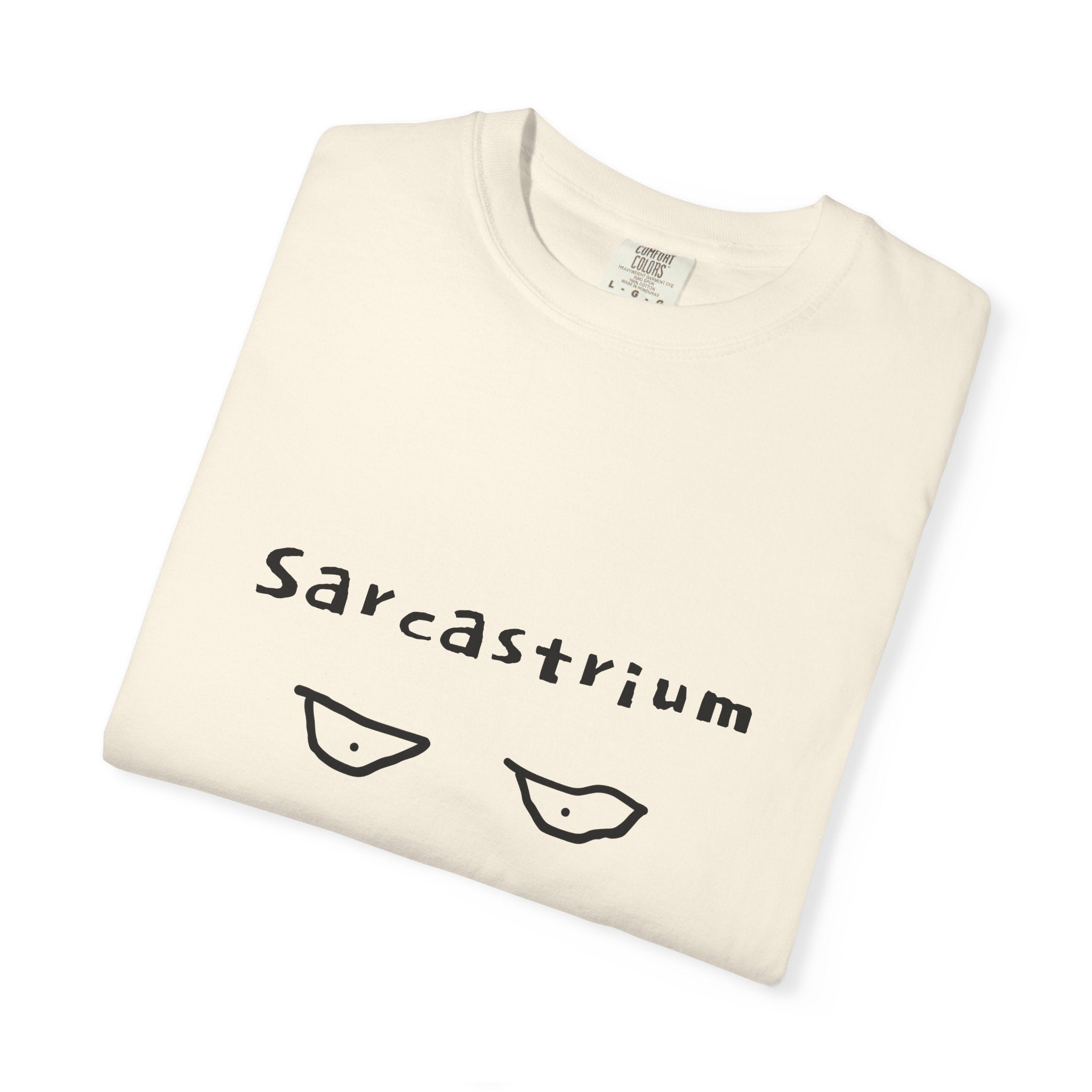 Sarcastrium World Tour T-Shirt — Funny Sarcastic Face Tee