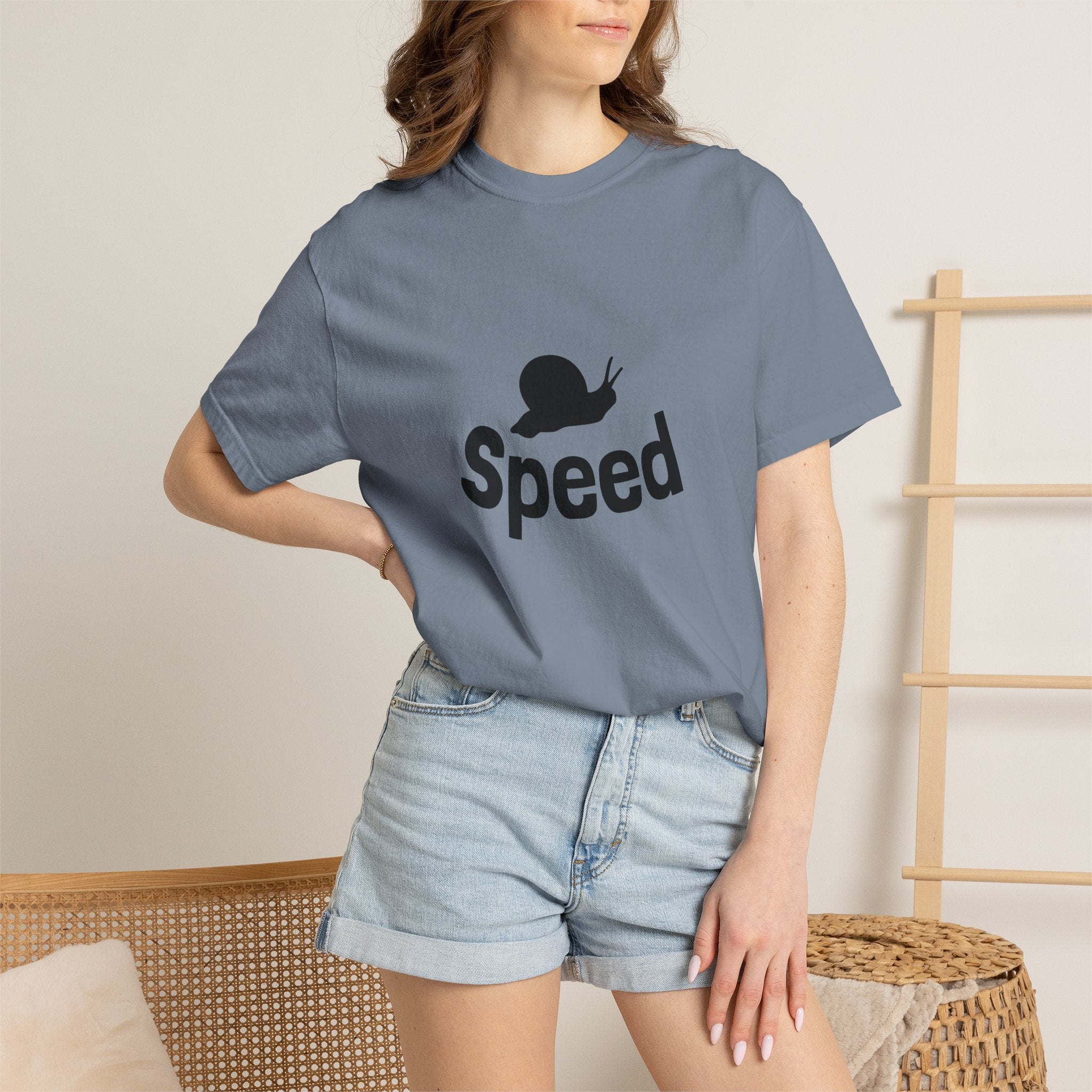 Speed Snail T-Shirt — Funny Slowpoke Graphic Tee