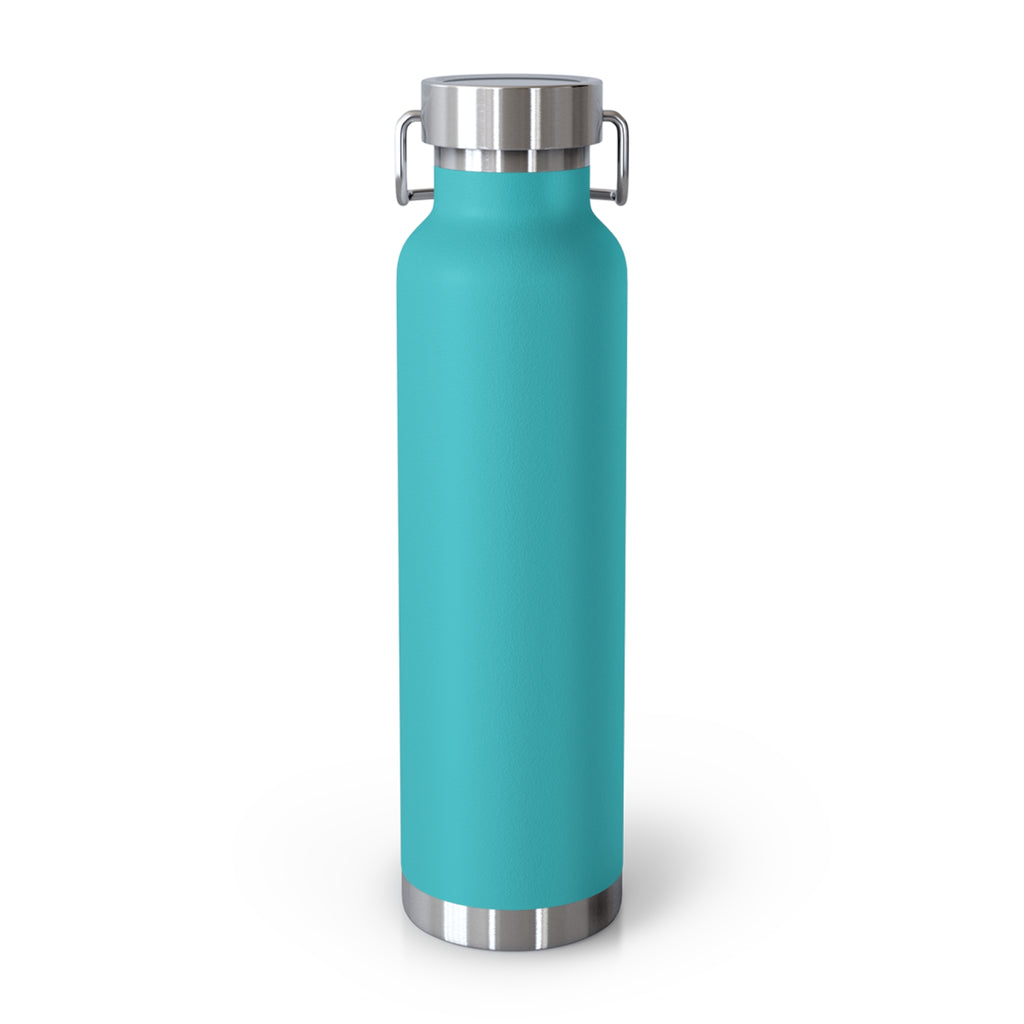 Hydrate or Die-drate 22oz Copper Vacuum Bottle — Insulated Stainless Steel Water Bottle